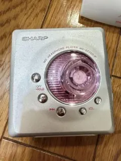 SHARP MD PLAYER MD-ST700-P 本体　ジャンク品のサムネイル
