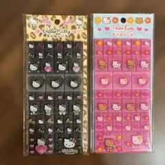 ハローキティ　タイルシールシール 2種セット