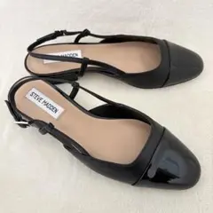 【美品】STEVE MADDEN スティーブマデン バイカラー フラットパンプスのサムネイル