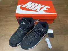 【美品】NIKE シティクラシックブーツ レザー 26.0㎝ ブラック/ホワイト