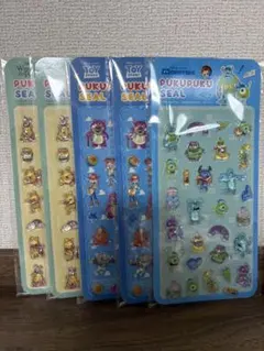 ディズニーぷくぷくシール5枚セット