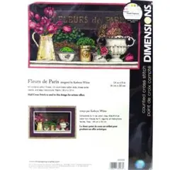 クロスステッチ キット【DIMENSIONS】Fleurs de Paris