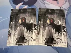 劇場版 魔法少女まどか☆マギカ 暁美ほむら　特典　 ステッカーブロマイド　2枚