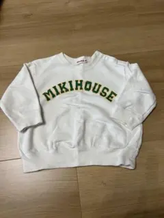 MIKI HOUSE トレーナー ホワイト 90cm