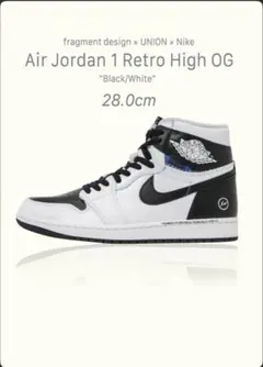 こ*こ様 Air Jordan 1 Retro High OG bk/w 28.