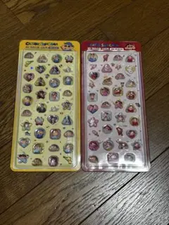 韓国限定　クレヨンしんちゃん 3Dクリスタルステッカー 2枚セット　ボンドロ