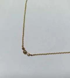 noguchi bijoux 3粒ダイヤ ネックレス NN-450-BR - メルカリ
