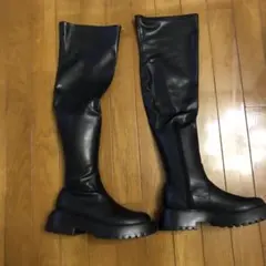 レディースニーハイブーツ　23.5cm