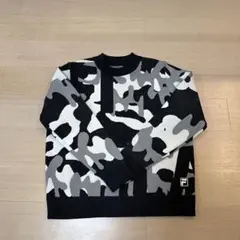 FILA カモフラージュニットセーター