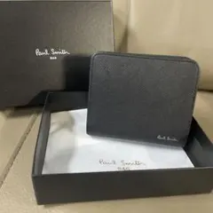 美品】Paul Smith ポールスミスL字ファスナー財布 サフィアーノレザー