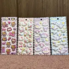 マシュマロシール キティ 日焼けギャルキティ クロミ シナモロール もちもち