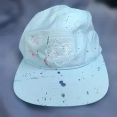 Nike ペイントスプラッターキャップ 水色