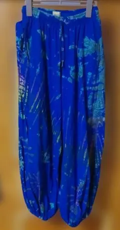 タイダイ サルエルパンツ