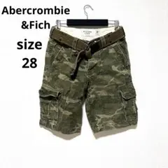 00's Abercrombie & Fitch カーゴショーツ Sサイズ 迷彩 - メルカリ