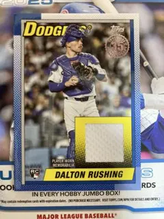 topps update 2025 ダルトン ラッシング