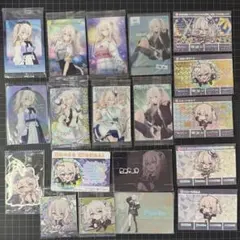 獅白ぼたん　19点セット　ホロライブ　ウエハース　カード　まとめ売り