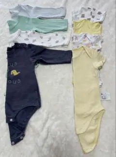 ベビー肌着セット 8枚組 80cmまで
