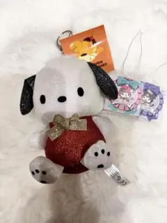 サンリオ　おまけ付き　シークレットマスコットホルダー　キラキラA ポチャッコ