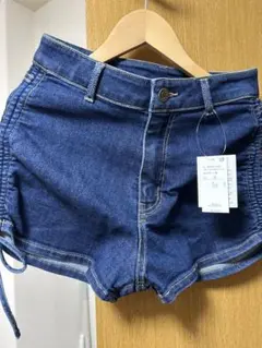 WEGO デニムショートパンツ サイドシャーリングのサムネイル