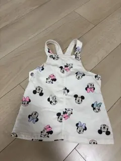 H&M ミニーマウス ジャンパースカート 74cm