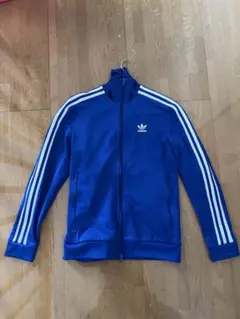 adidas 青 トラックジャケット アディダス ブルー