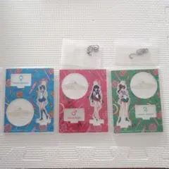 ☆セーラームーン　USJ アクリルスタンド　マーキュリー、マーズ、ジュピター☆