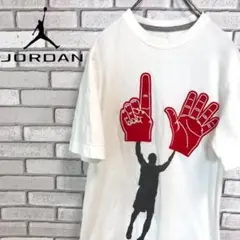 【レア】ナイキ エアジョーダン☆ワッペンデザイン ロゴTシャツ