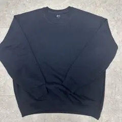 UNIQLO C オーバーサイズスウェットシャツ　ネイビー