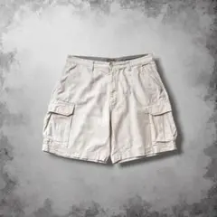 St.JohnsBay バギーカーゴショートパンツ 白 y2kヴィンテージのサムネイル