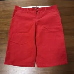 Ralph Lauren レッド コーデュロイ ショートパンツ