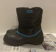 IGNIO スノーブーツ キッズ 23cm ブラック/ブルー