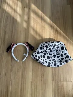 101匹わんちゃん バケットハットとカチューシャセット
