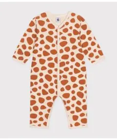 み*ほ様 プチバトー　キリン柄ロンパース 6m/67cm