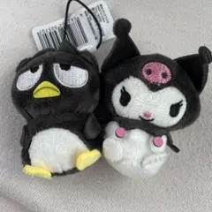 タグ付き★サンリオキャラクターズ　ペアマスコット　クロミ　バッドばつ丸