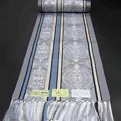 限定大幅値下げ！新品 本場筑前博多織八寸名古屋帯【松葉仕立・御仕立 