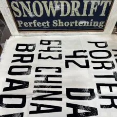 感謝♡ 英字柄　キャンバス系生成り色　Ｋ４９　コットン100％ キャンバス系生地