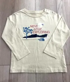 THE NORTH FACE 長袖カットソー ベージュ　110