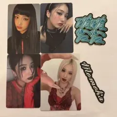 HANA モモカ　トレカ4枚　ステッカー2枚　6点セット