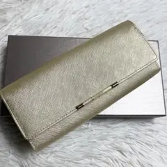 未使用】 airlist エアリスト ルナ ロングフラップ シャンパンゴールド