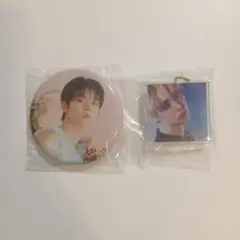 TXT アクリルキーホルダー 缶バッチ カプセルトイ ヨンジュン 会場限定