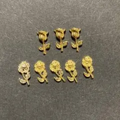 バラ ゴールド　ネイルパーツ