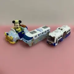 ミッキーマウス おもちゃ トミカ　3点セット