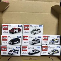 イオン特注トミカ　パトカー仕様8台セット　未開封