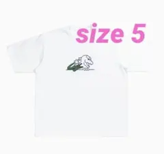 LACOSTE ゴジラ ホワイト Tシャツ サイズ 4 - メルカリ
