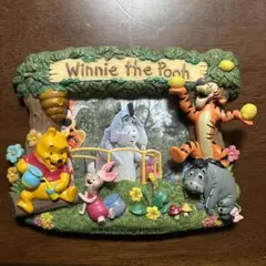 東京ディズニーランド　くまのプーさん写真立て　フォトフレーム