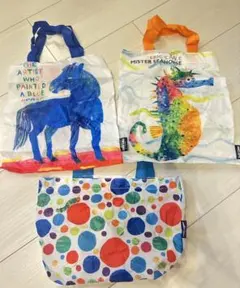 匿名配送　エリックカール　トートバッグコレクション　3点セット