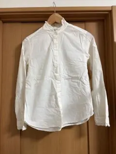 UNIQLO ユニクロ コットンフリルシャツ イネス