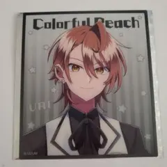 カラフルピーチ　クリア色紙　うり