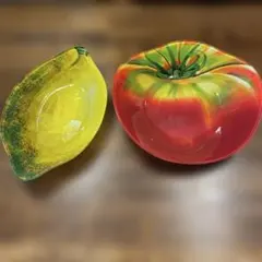 ダルトン　glass farmer plate トマト＆レモン　プレートセットのサムネイル