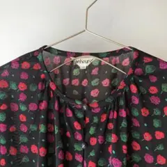 vintage ペプラム デザイン トップス 80s